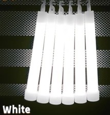 6 Leuchtstäbe Weiß