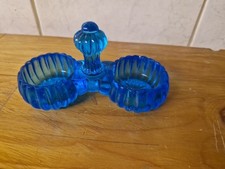 Antik  Pressglas Kerzenhalter