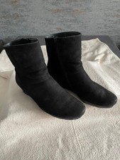 PAUL GREEN Stiefelette Gr. 40 (6,5) in schwarz aus Wildleder - absolut neuwertig