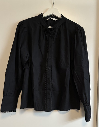 Zara bluse knopfleiste - bluse,