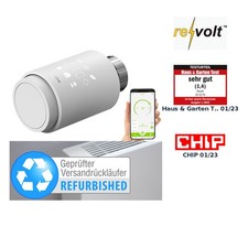 revolt Programmierbares Heizkörper-Thermostat mit Bluetooth,Versandrückläufer