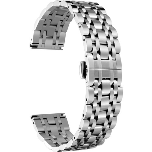 Uhrenarmband edelstahl silber - uhrenarmband,