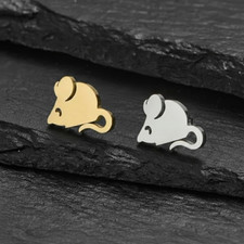 Ohrstecker maus - ms💎,