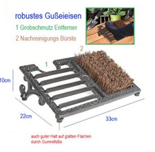 Schuh Abstreifer Schuhreiniger Garten & Camping z.B WomO Wohnmobil sauber halten