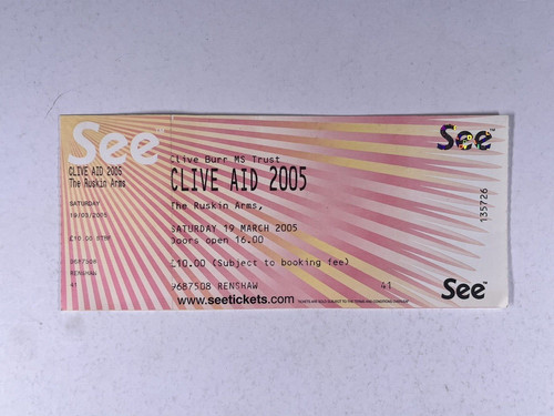Clive aid complete ticket iron - clive,