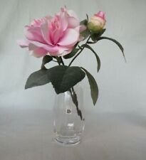 DAUM Crystal France Vase Flora 34  in OVP