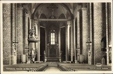 Ak Eskilstuna Schweden, Innenansicht einer Kirche, hohe Decke,... - 4803202