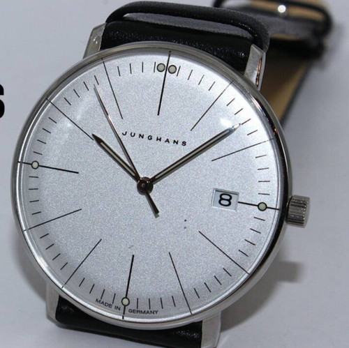 Junghans max bill quartz - bill, white