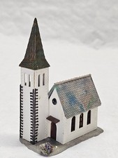 VAU-PE Nr 5082 Spur N DORFKIRCHE fertig gebaut SAMMLER VINTAGE MODELLBAHN 