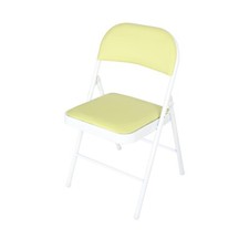 Klappstuhl Kunstleder Gestell