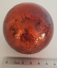 Deko Dekoration Weihnachten Weihnachtsdeko Kugel Glas Mosaik Spiegel Rot Orange