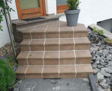 Treppenstufen Fliesen mit Schenkel, Trendstufen, Osmose 163 und 165, 30x31,5cm