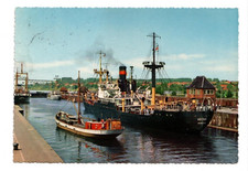 8581 - Kiel Holtenauer Schleuse, Nord Ostsee Kanal * Schifffahrt