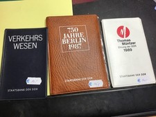 3 xStaatsbank der DDR-Münzenset "750 Jahre Berlin",Verkehrswesen+ Thomas Müntzer