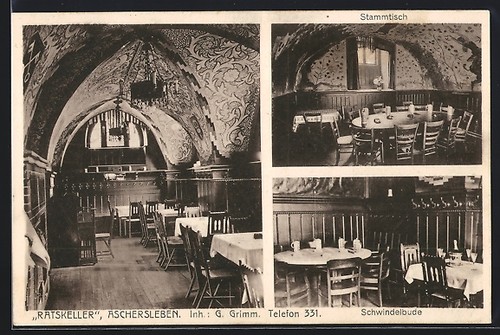 Aschersleben der - ak, aschersleben,