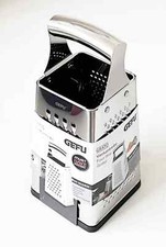 GEFU Grato Vierkant-Reibe 4-in-1 Hobel aus Edelstahl Gastro NEU