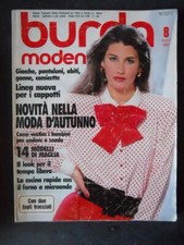 BURDA 8 1987 COMPLETO DI