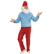 Großer Zwerg Zwergenkostüm Kostüm Verkleidung Oberteil Hose Hut Gr S bis XXL neu