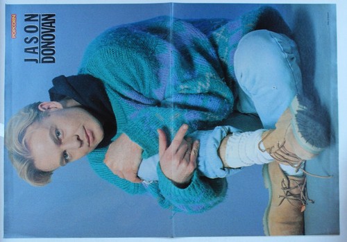 Jason donovan popcorn poster - jason,