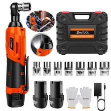 2 Akkus Akku Ratsche 360Nm