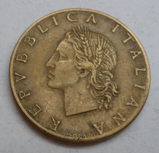 Italien 20 Lire, 1957 ##
