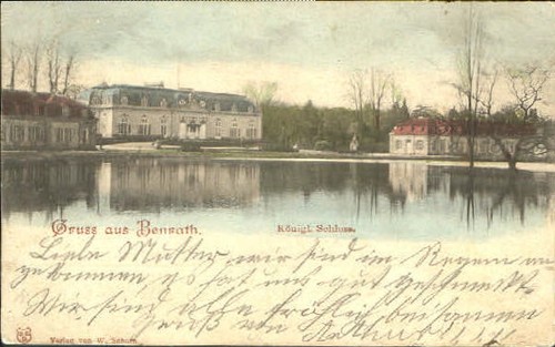 Benrath schloss 1900 - x,