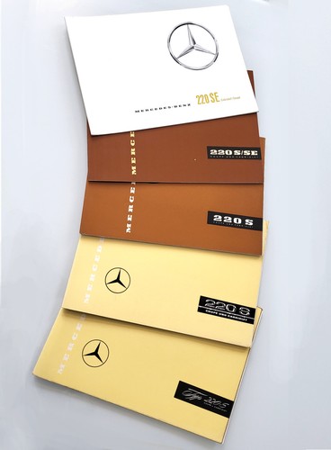 Konvolut mercedes - 5x,