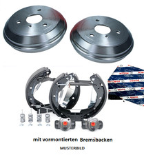 Smart ForTwo 451 Bremstrommel