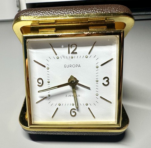 Vintage europa reisewecker - vintage,
