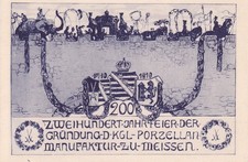 Gruß aus  Meissen - 200 Jahr