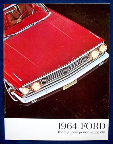 Prospekt brochure 1964 ford - 1964,