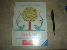 Sticken von Hand und mit der Nähmaschine    PFAFF neuwertig