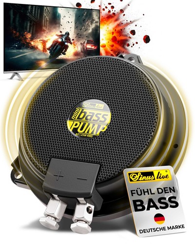 Sinuslive mini basspump 8ohm - sinuslive,