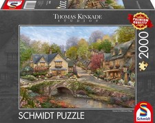 Sommer cobblestone village - sommer, in