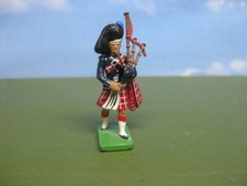 Figur Metall Dudelsack-Spieler Pfeifer Piper 7 cm