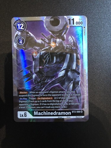 Digimon cards machinedramon - cards,