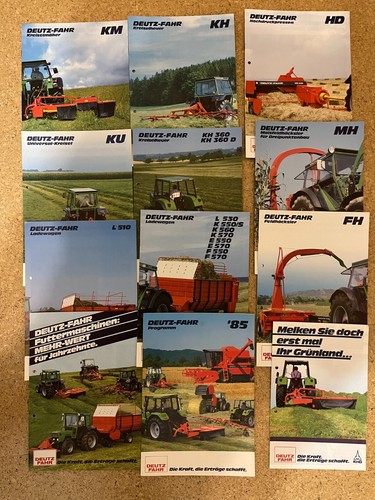 Deutz fahr sammelprospekte - deutz-fahr,