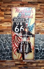 XXL Blechschild Mother Road US