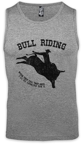 Bull riding herren tank - herren,