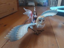 Schleich Eule Mit Reiterin Von