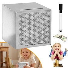 Spardose Edelstahl Sparschwein