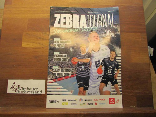 Zebra journal saisonauftrakt - zebra,