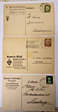 3 Postkarten 1929 - 1940