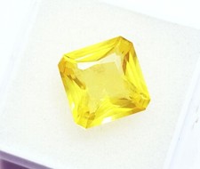 Natürlich Gelbe Saphir 9