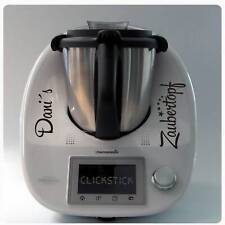 Zaubertopf Name Wunschname Aufkleber Sticker Thermomix TM5 TM 6 Tattoo TH202