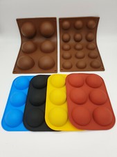 Silikon Mulden Muffinform Backform Halbkugel Törtchenform Kuchenform VERSAND DE