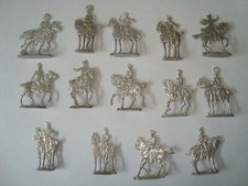 Zinnfiguren - preuß. Stab zu Pferd 1813-1815 (14 Figuren)