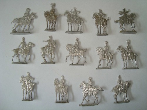 Zinnfiguren preuß stab zu - zinnfiguren,