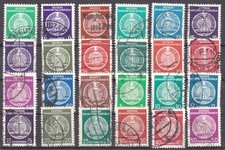 DDR - Briefmarken, Lot: Dienstmarken, aus den 50íger/60íger Jahren