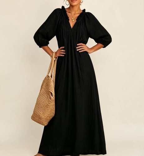 Damen boho maxikleid - damen,